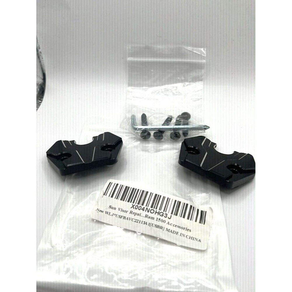 Ram 1500 Sun Visor Repair Kit – Replacement Brackets + Hardware (NEW)